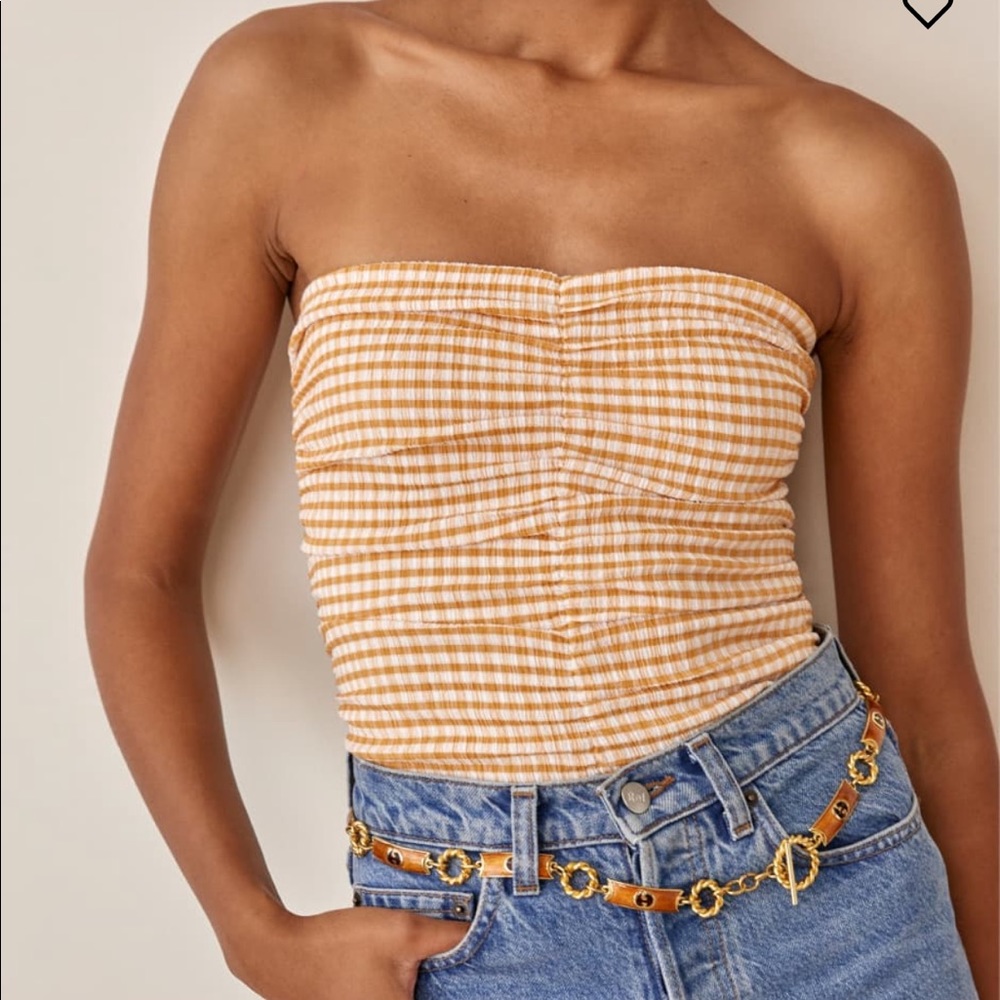 Pat top strapless
